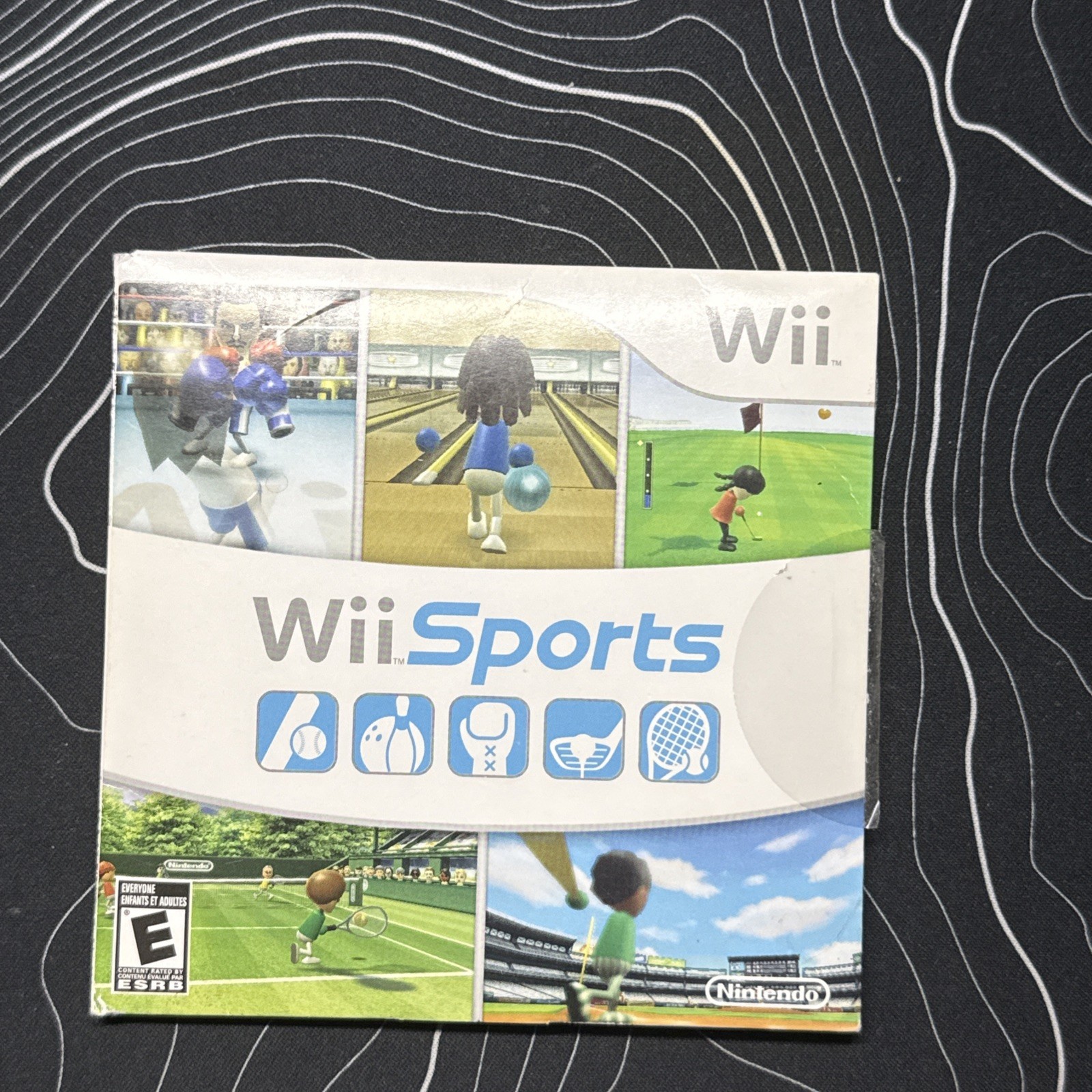 Wii Sports CIB Cardboard Sleeve Nintendo Wii Tested