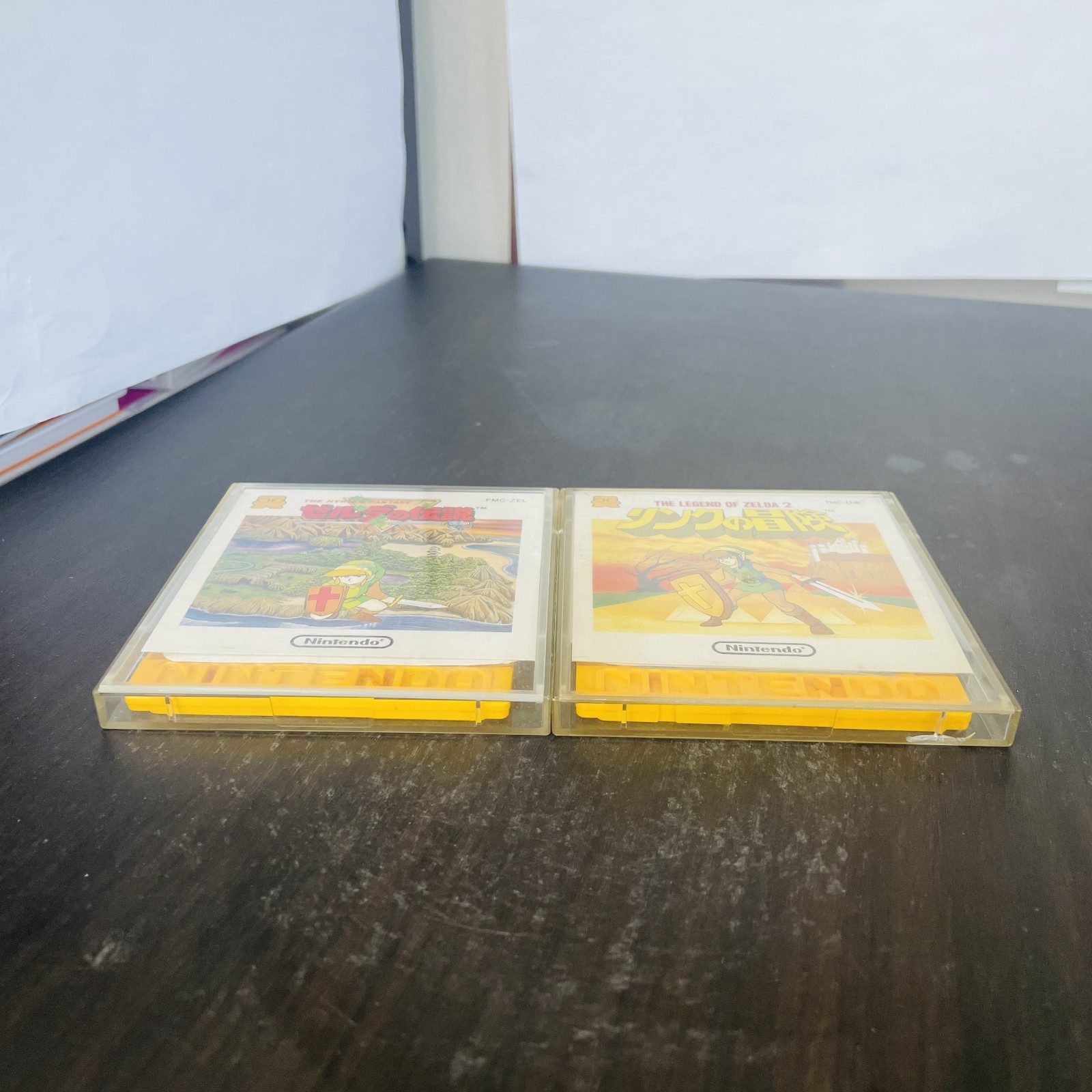 The Legend of Zelda 1 & 2 Adventure of Link Set Nintendo Famicom Disk System