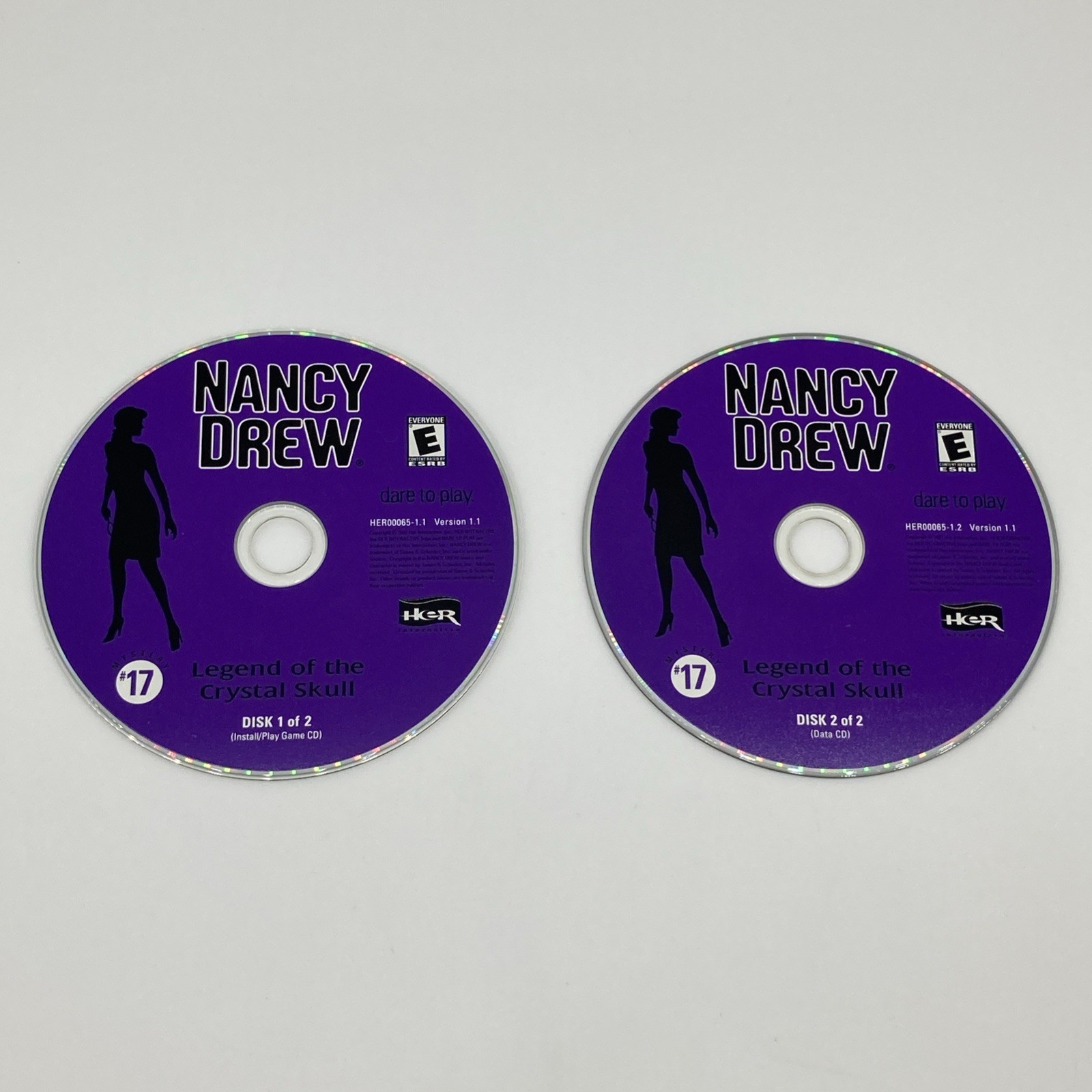Nancy Drew Legend of the Crystal Skull Mystery 17 PC CD 2007 Her Interactive CIB