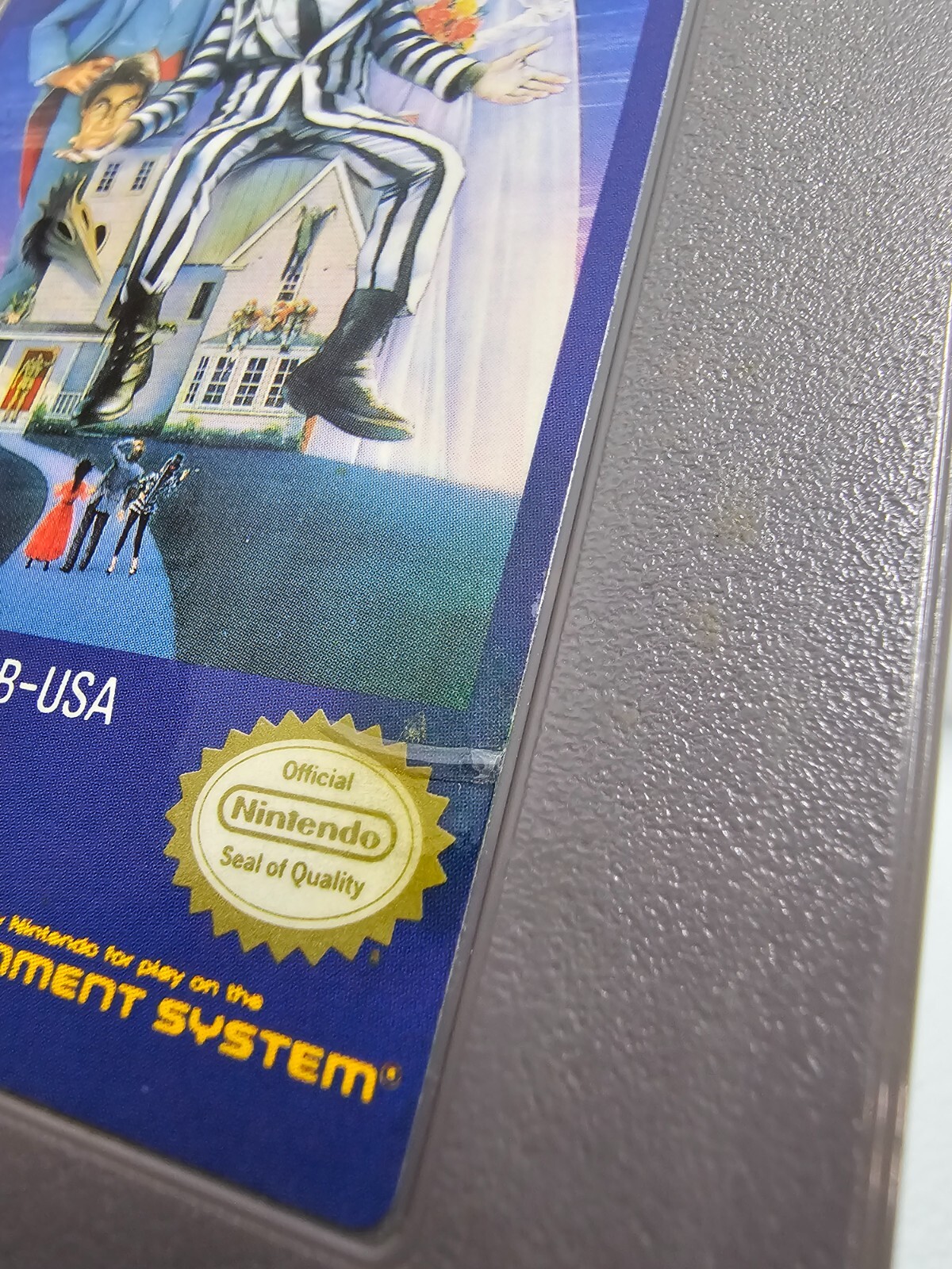 Beetlejuice (Nintendo Entertainment System, 1991) Authentic, Cleaned & Tested!
