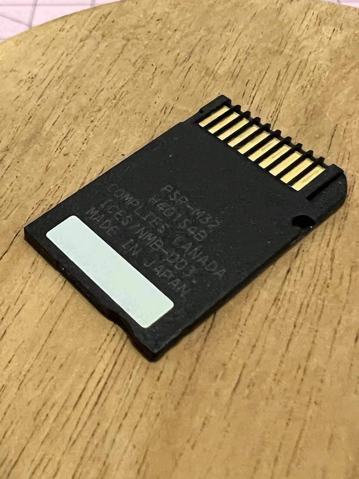 Sony PSP Pro Duo Memory Stick 32MB Original OEM Not Mark 2 Fast Ship OEM