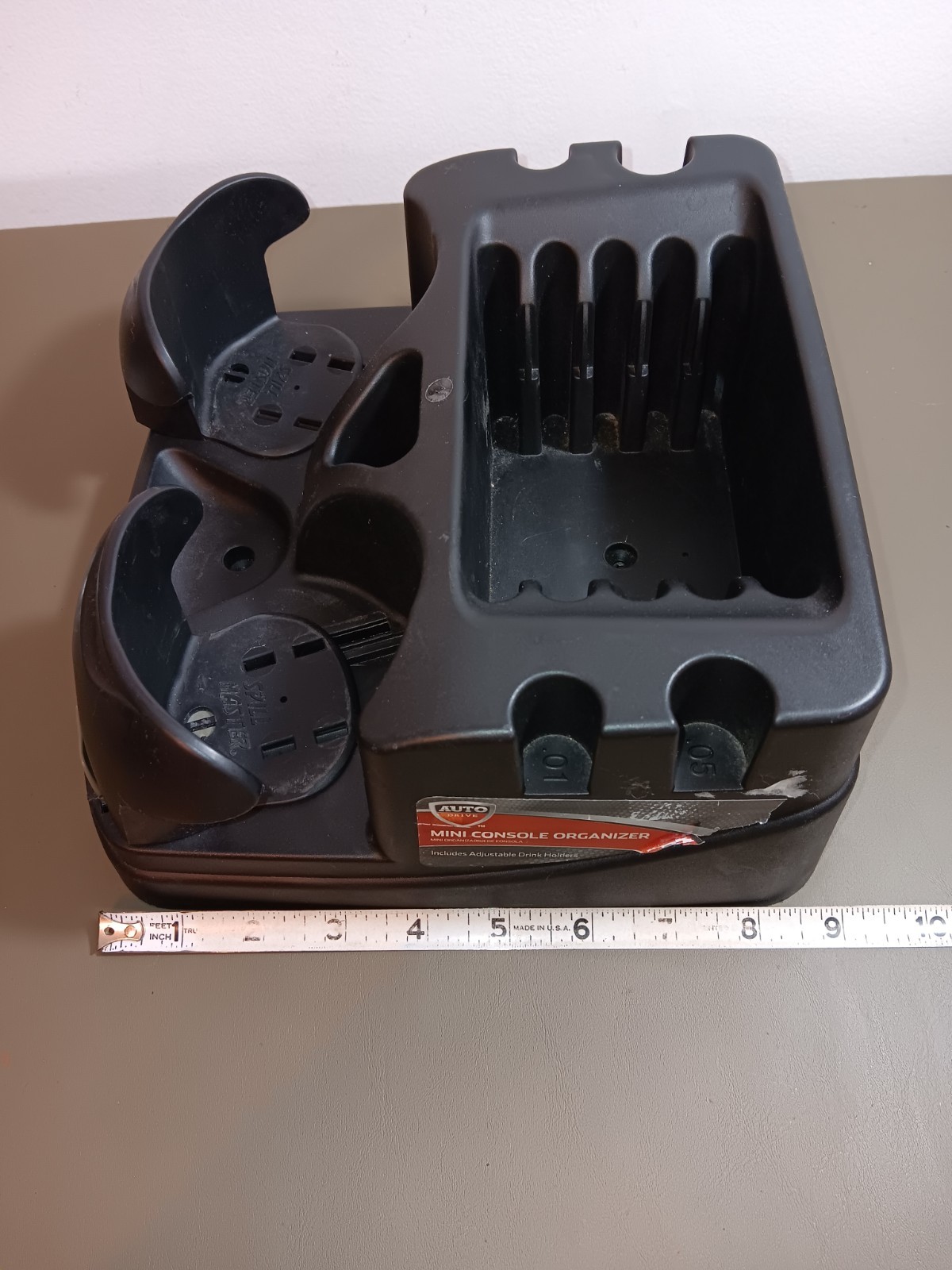 Vehicle Mini Console Adjustable Cup Holder Organizer Cars Trucks Pre-Owned