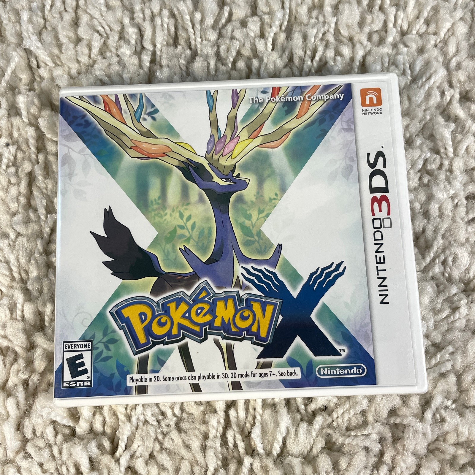 Pokemon X (Nintendo 3DS, 2013) Authentic Brand New US Release