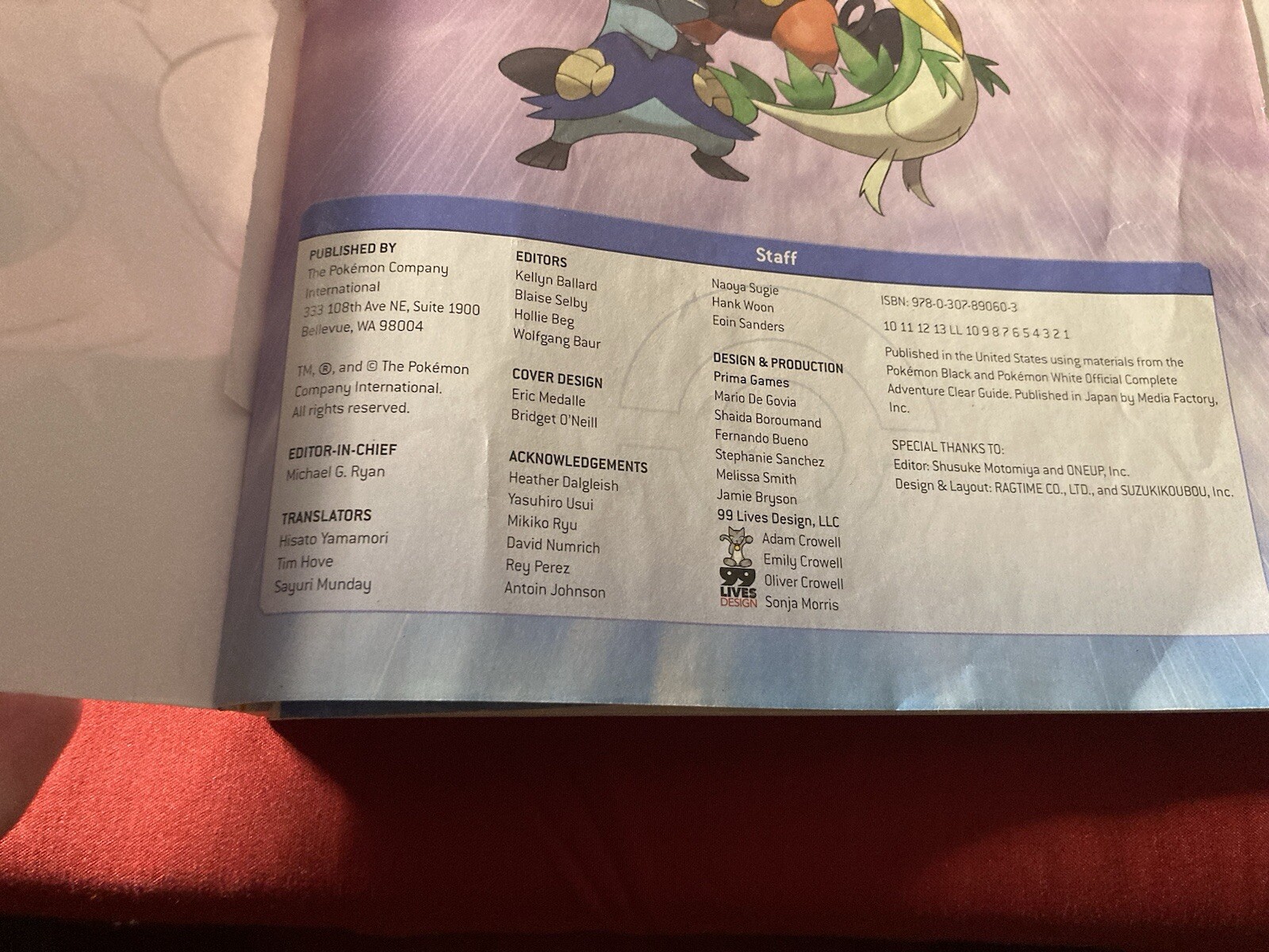 Black and White – The Official Pokemon Strategy Guide: Volume 1 (No Poster)