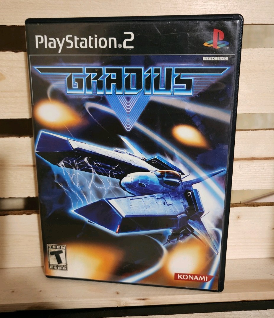 Gradius V PS2 Sony PlayStation 2 Konami CIB Video Game Shooter