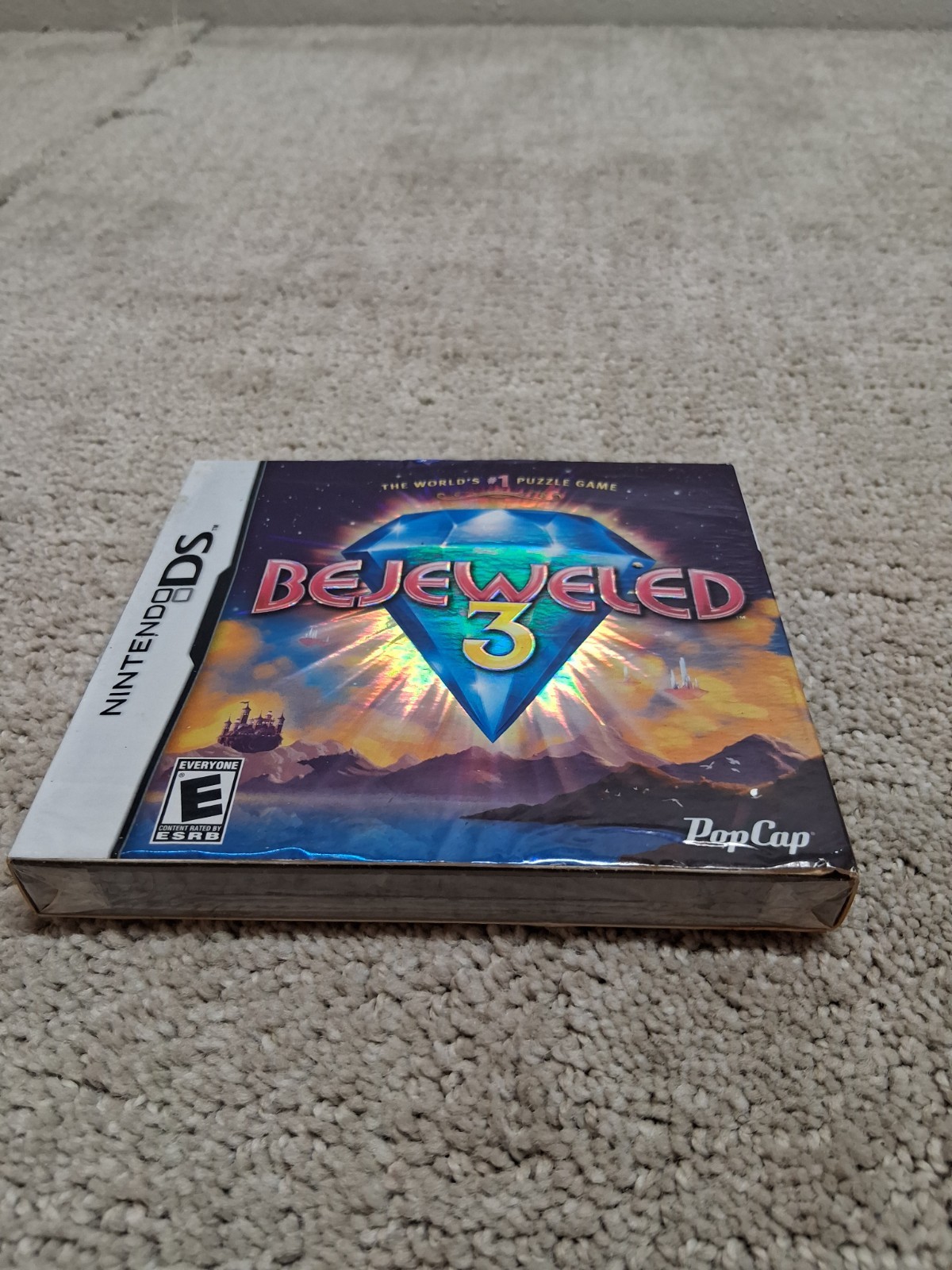Bejeweled 3 Nintendo DS 2011 Brand New Sealed W/ Cover Pop Cap