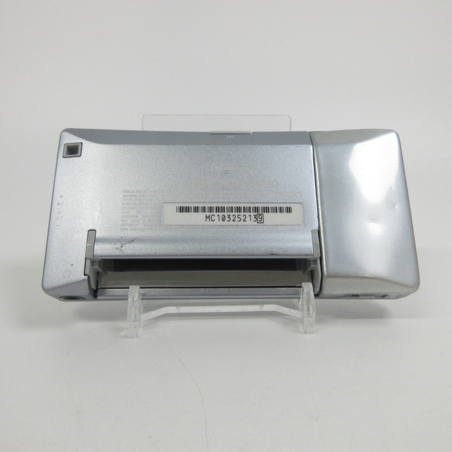 【Very Good】Nintendo GameBoy Micro Silver Console #RET08/0616/03