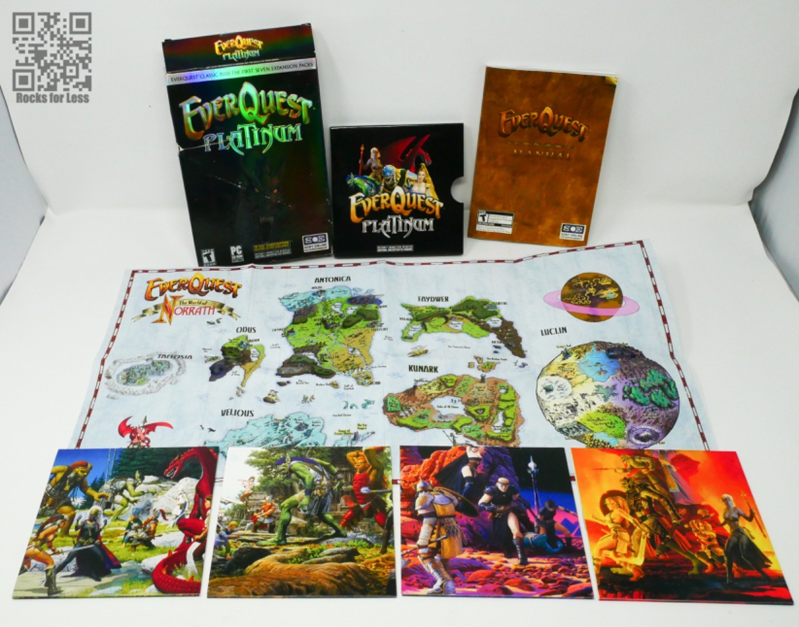 EverQuest: Platinum (PC, 2004) – COMPLETE IN BOX – EUC
