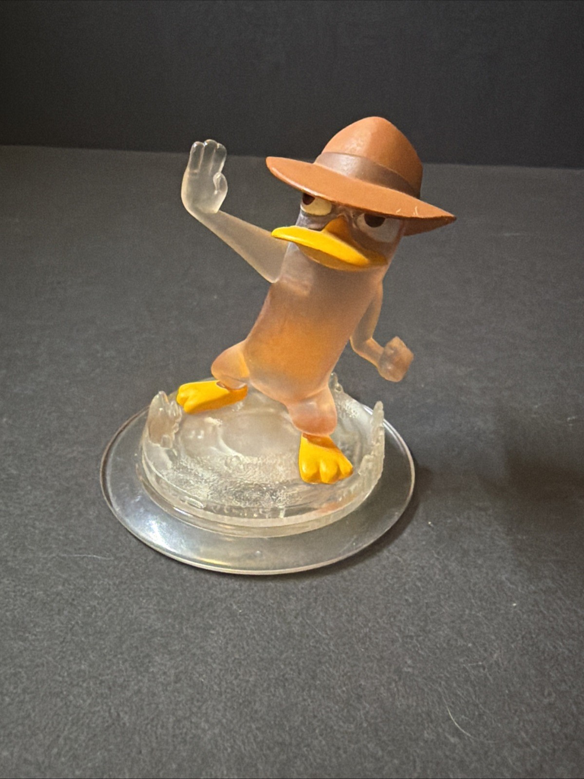 Disney Infinity Phineas & Ferb Crystal Agent P Perry The Platypus Clear
