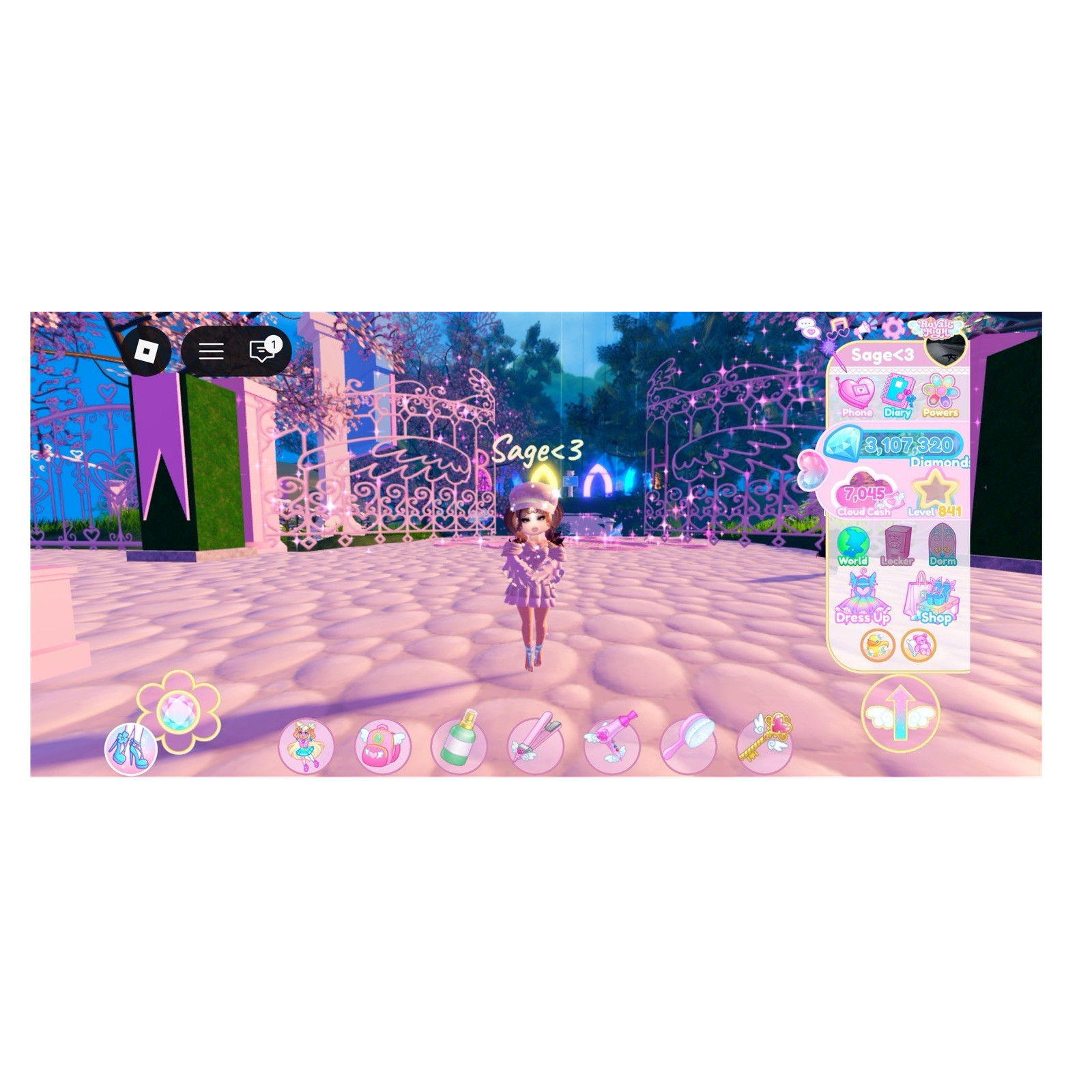 Selling diamonds! (Royal high)