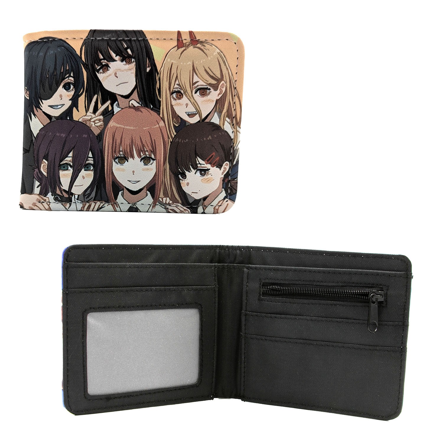 Chainsaw Man Bi-Fold Wallet – DEVIL HUNTER FEMALE CHARACTERS New (Billfold)