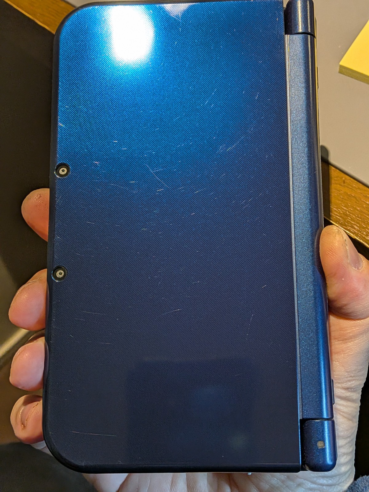 【Excellent5】Nintendo NEW 3DS LL XL Blue Handheld Used Game Console From Japan