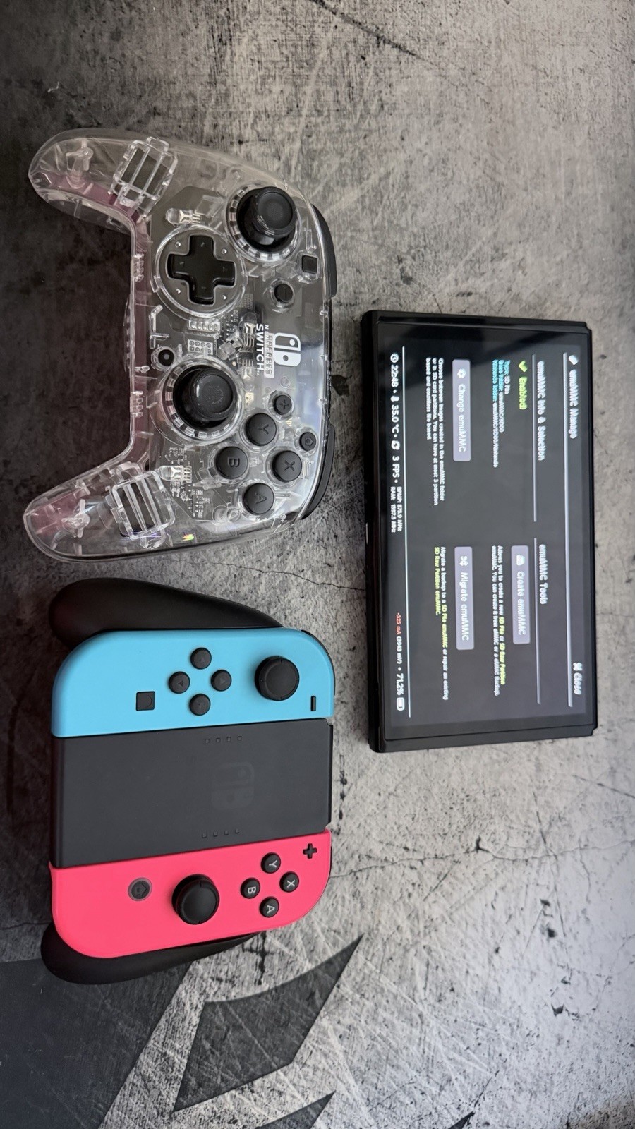 Nintendo Switch OLED 64GB Red Blue