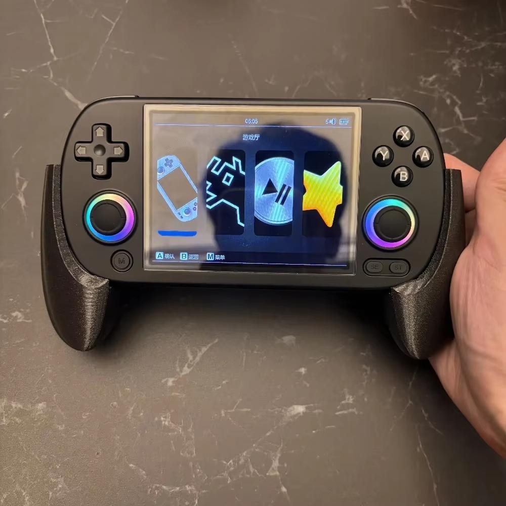 Ergonomic Gaming Handheld Grip for RG40XX H 3D Printed Enhanced Game Feel