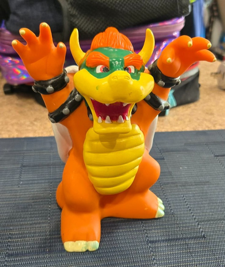 Bowser Nintendo Power Mail Away Figure RARE