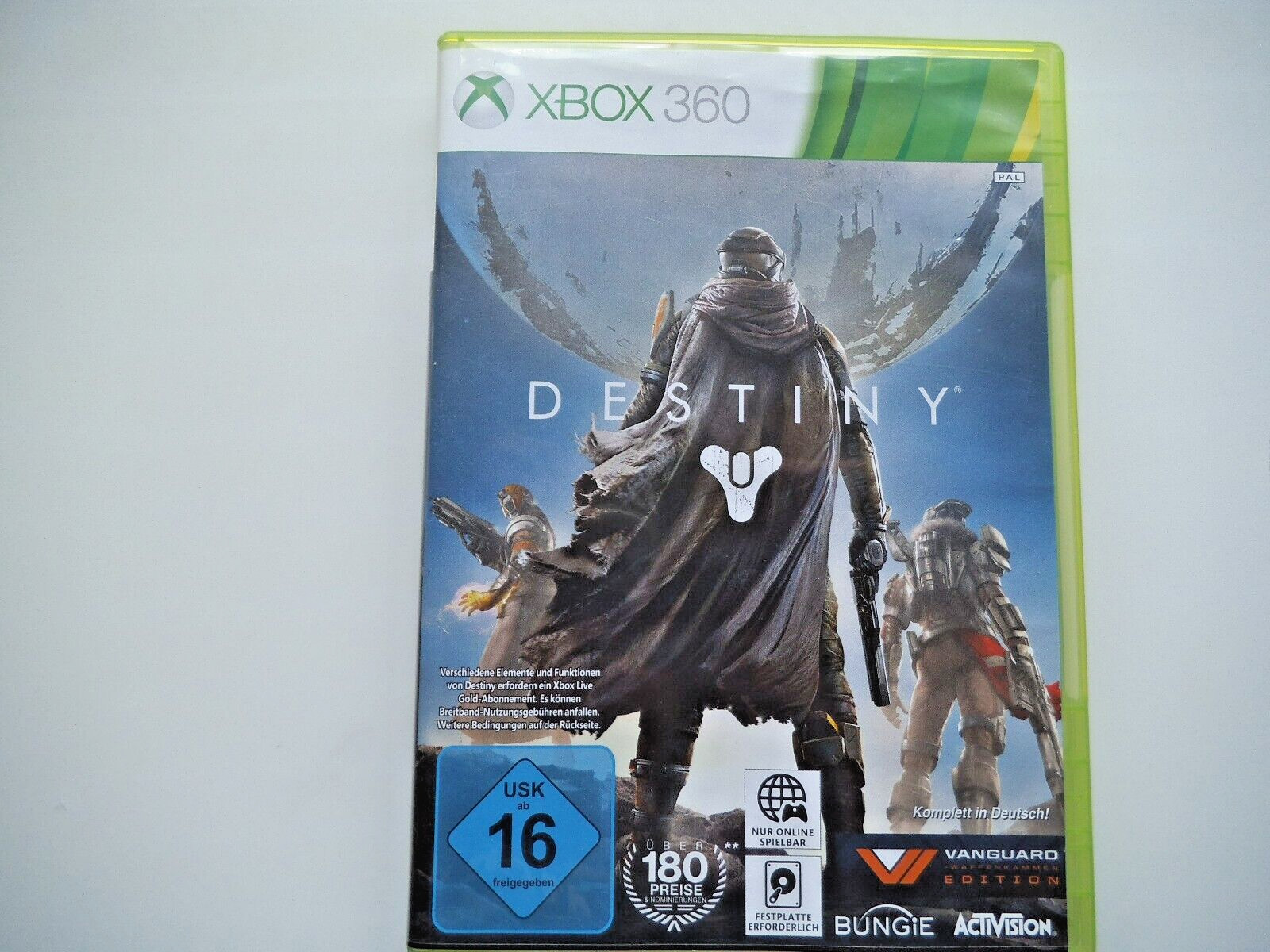 D E S T I N Y (Microsoft XBOX 360) original packaging without manual
