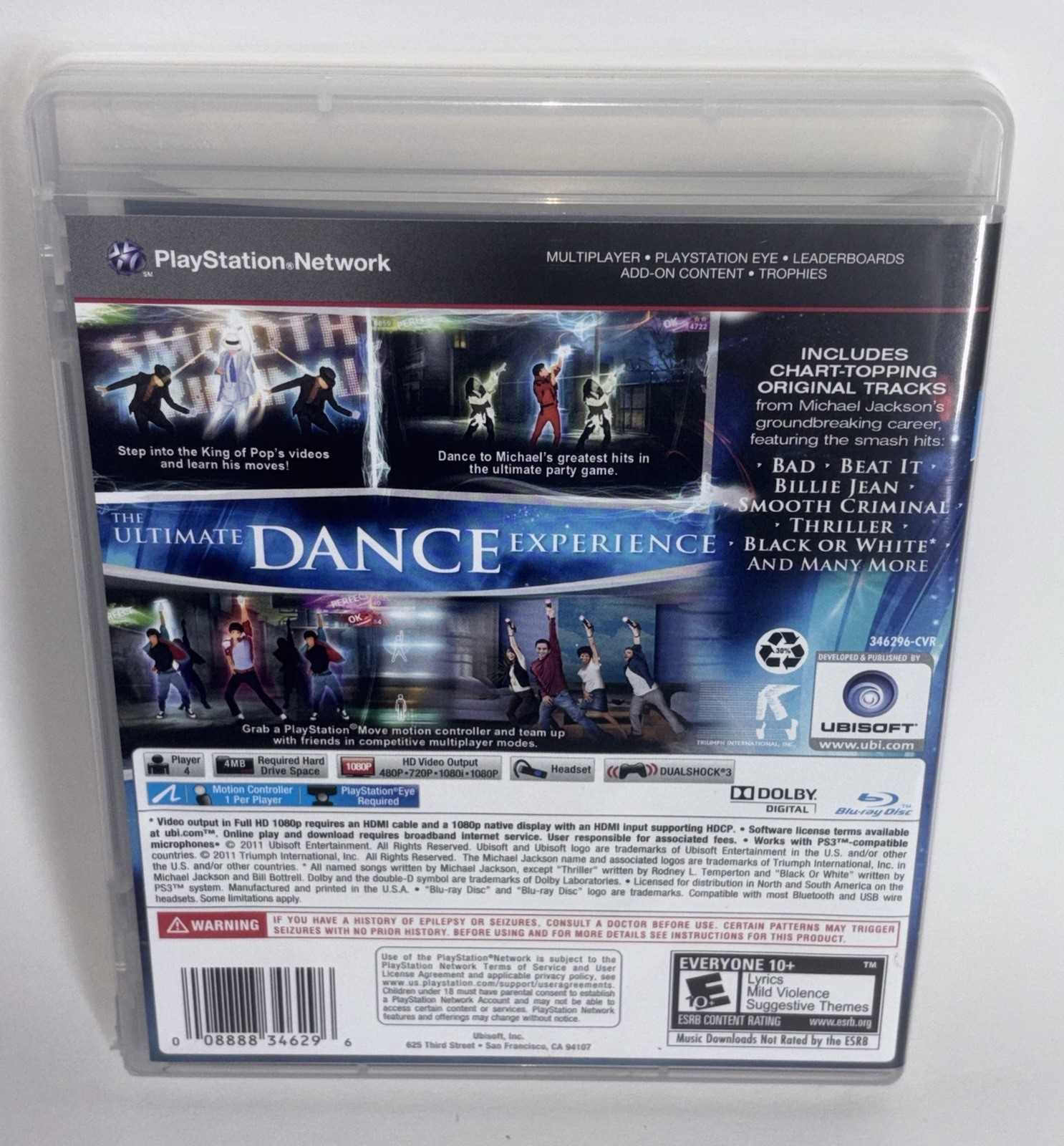 Michael Jackson: The Experience (Sony PlayStation 3, 2011)