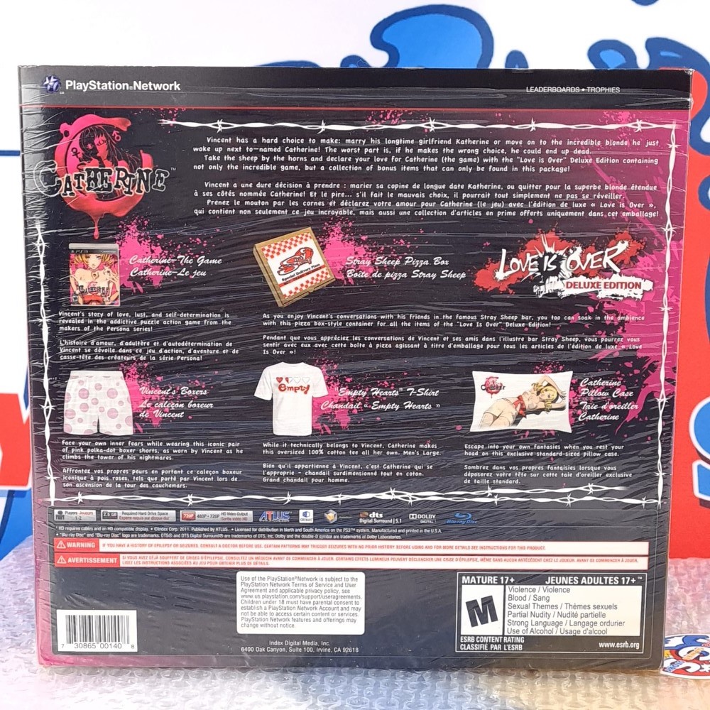 CATHERINE Love is Over Deluxe Limited Edition PS3