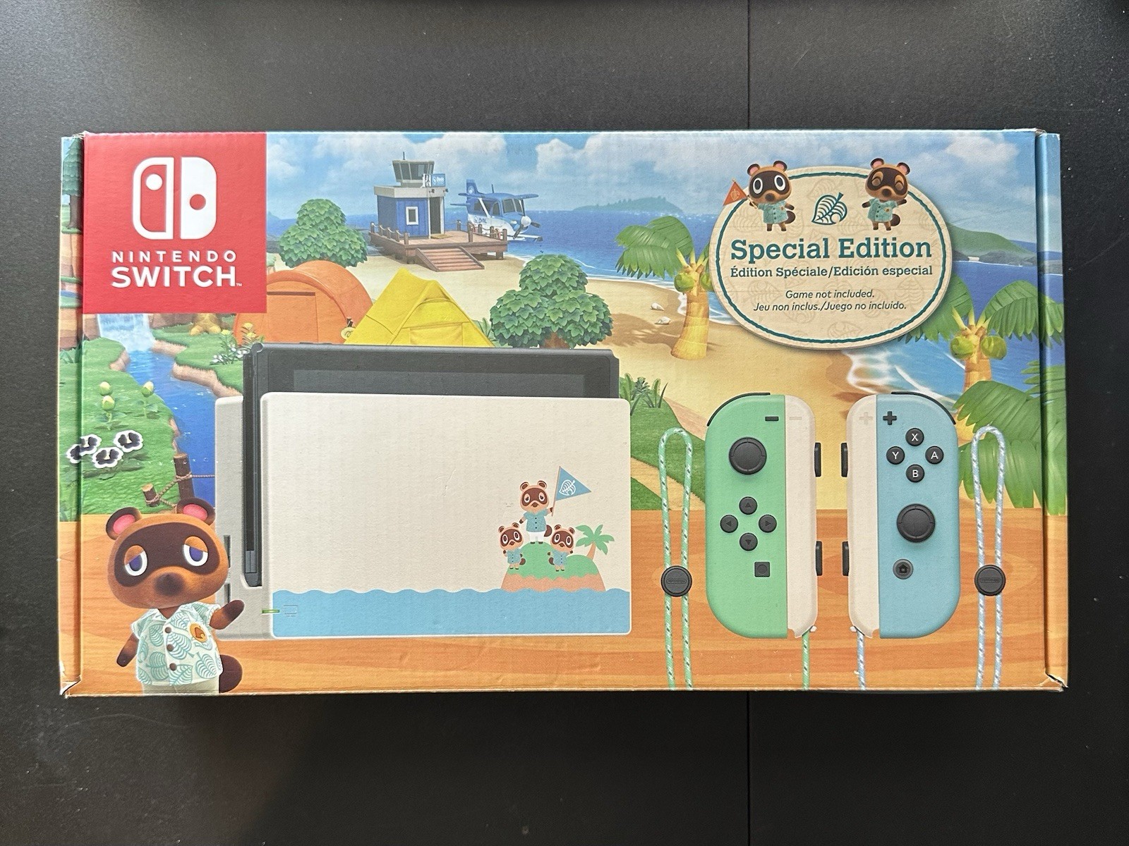 Animal Crossing New Horizon Special Edition In Box Nintendo Switch Console 32GB
