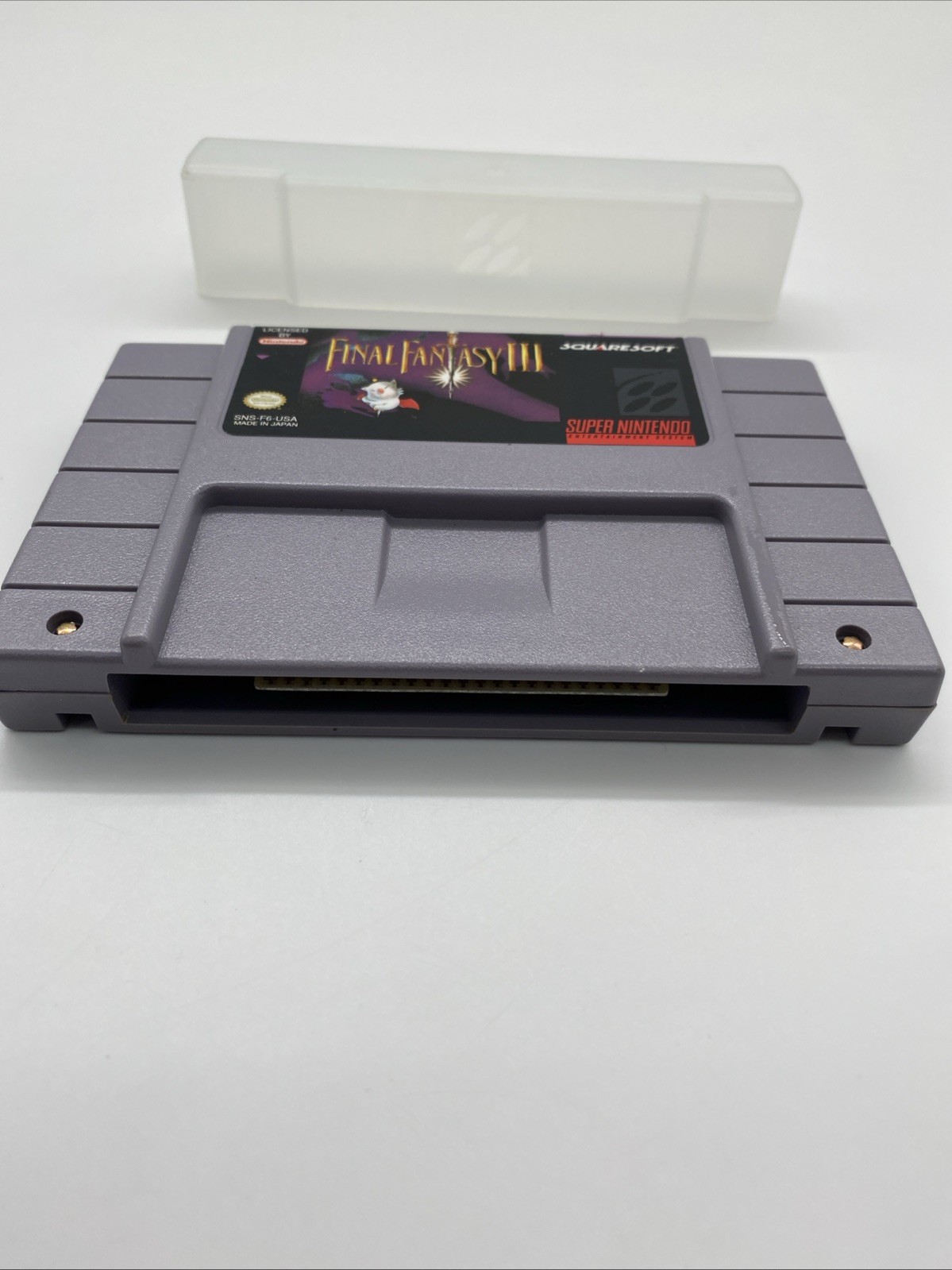 Authentic Final Fantasy III SNES Super Nintendo Cartridge Tested Working