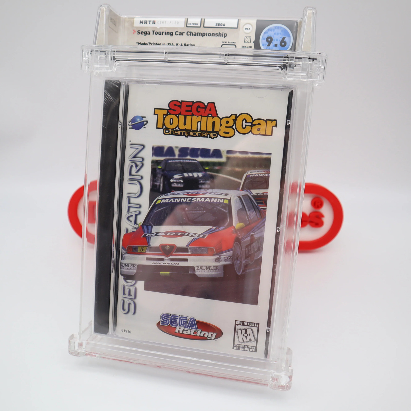 Sega Saturn SEGA TOURING CAR CHAMPIONSHIP – WATA GRADED 9.6 A++! NEW & Sealed!