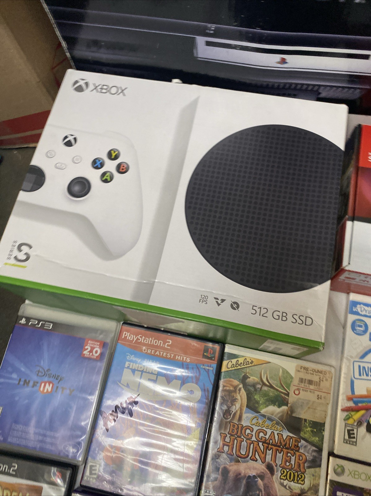 Console Box Video Game Box And Manual Lot Only No Games Or Systems