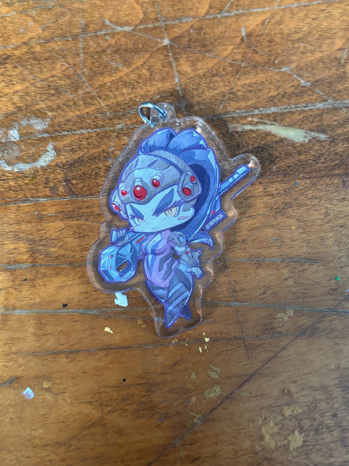 Overwatch Widowmaker Pin Patch and Enamel Pin Set