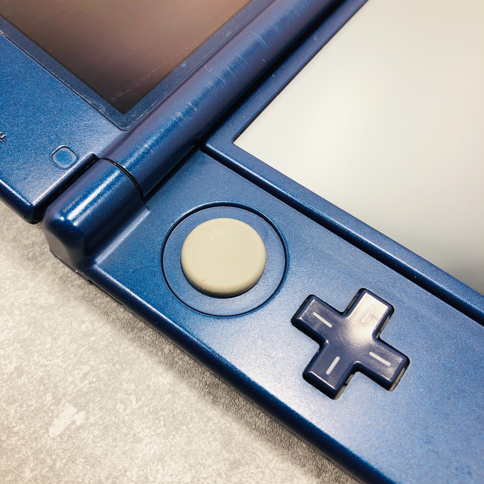 [Ex+3] Nintendo New 3DS LL XL console Metallic Blue RED-001 Japan NTSC-J 06-33