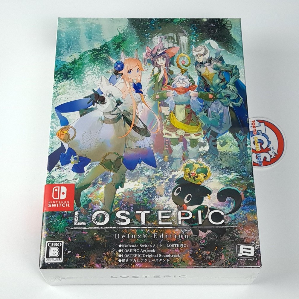 Lost Epic Deluxe Limited Edition Switch Japan New (Game in Eng,Fra,Ger,Esp,Por)