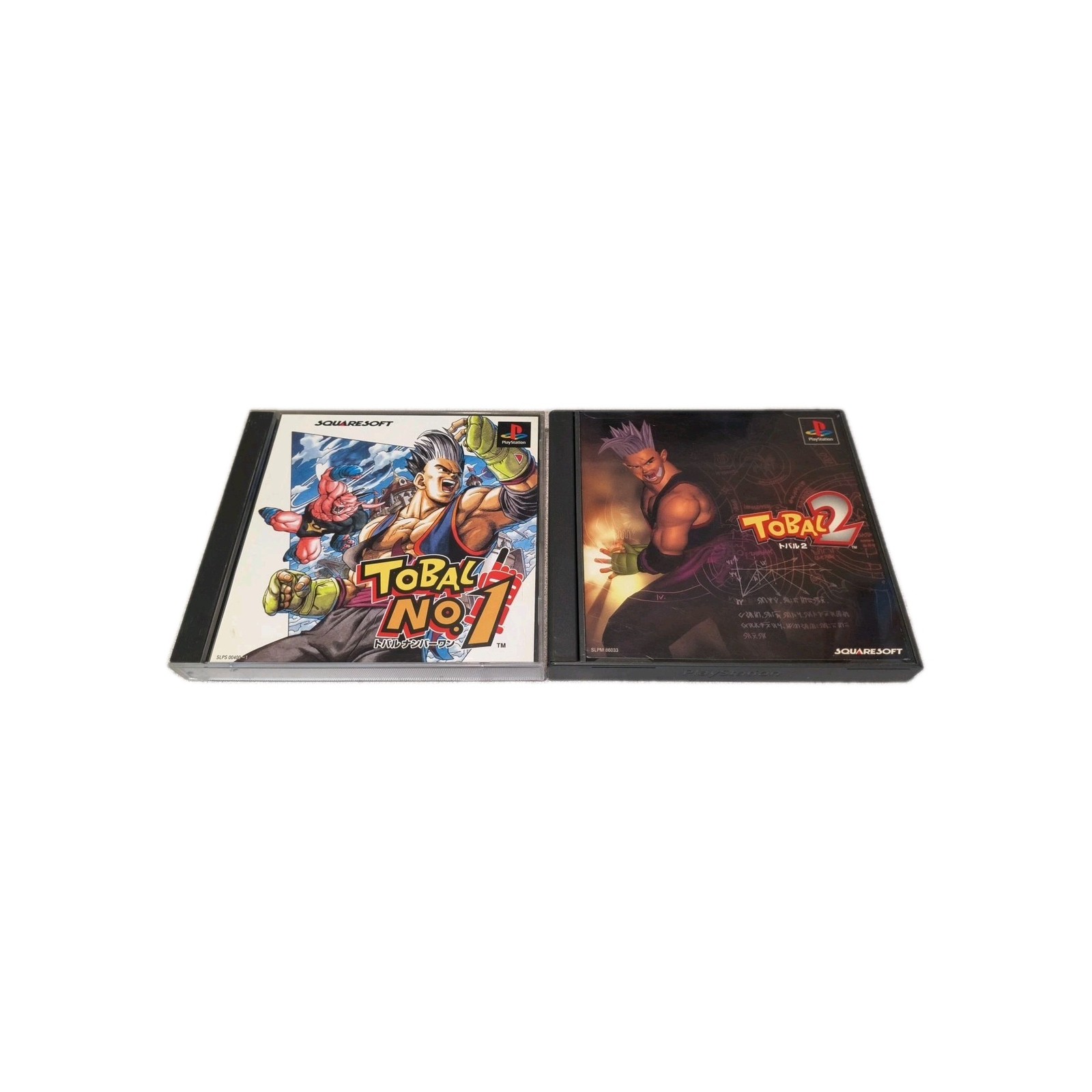 Tobal No. 1 & 2 Bundle – Sony PlayStation PS1 Japanese Version US Seller *TESTED