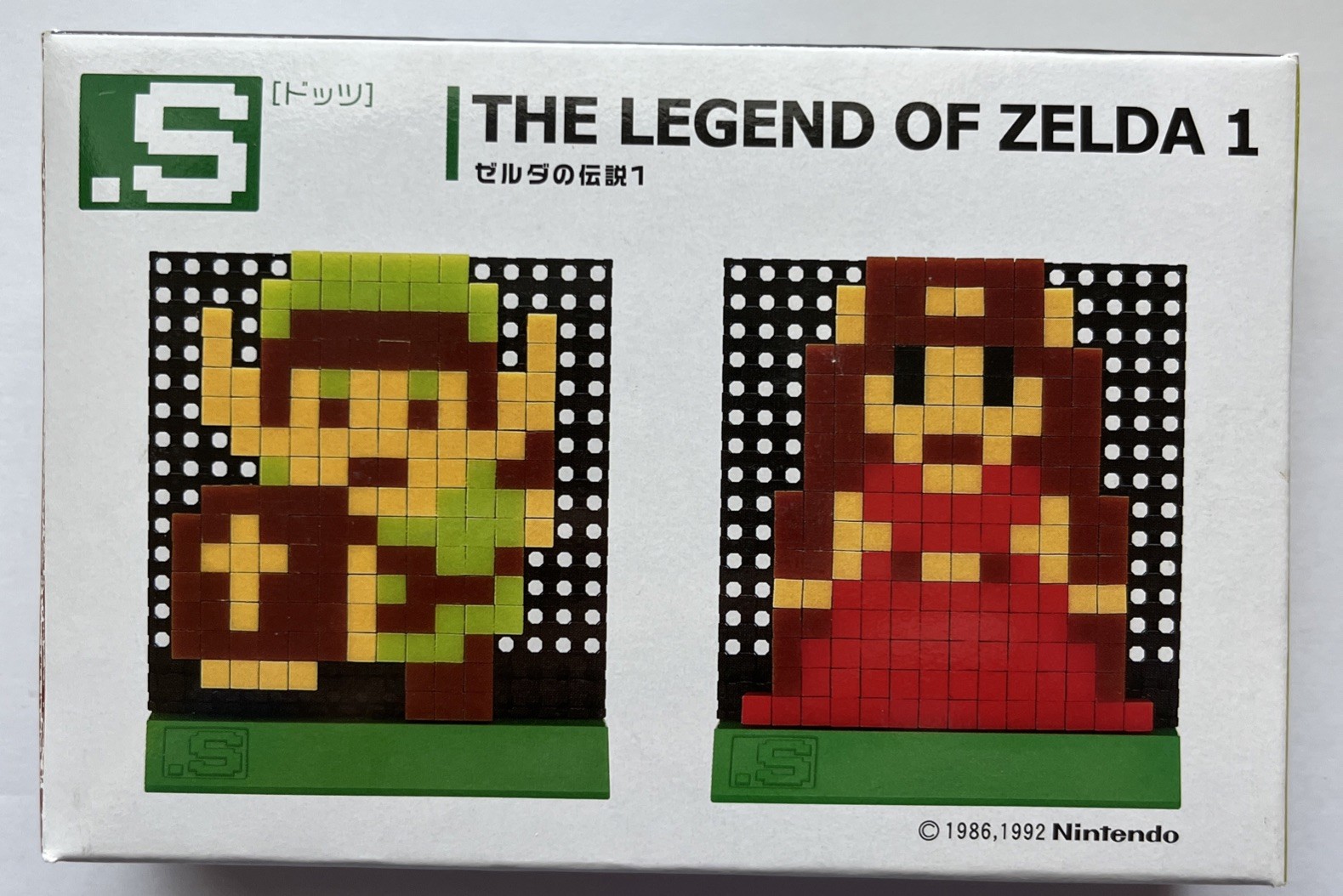 Legend of Zelda .S Dot Character Peg Set Japanese Exclusive HTF Pump Factory