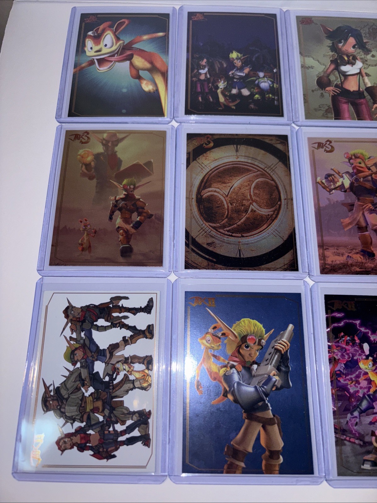Limited Run Games Jak & Daxter Precursor Legacy Foil Trading Cards 2 3 Full Set