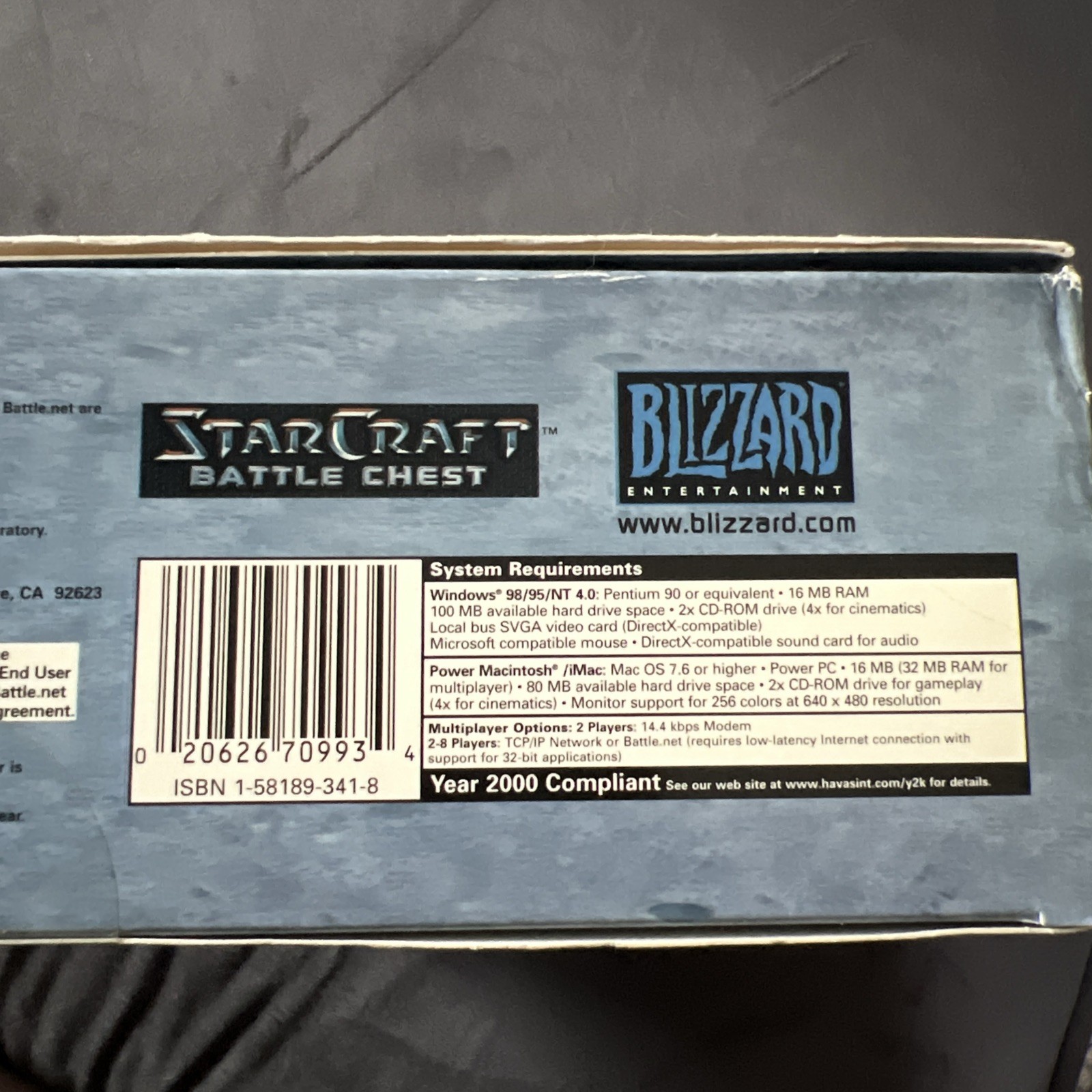 Vintage StarCraft: Battle Chest, 2000, Big Box, New & Sealed Very Nice Condition