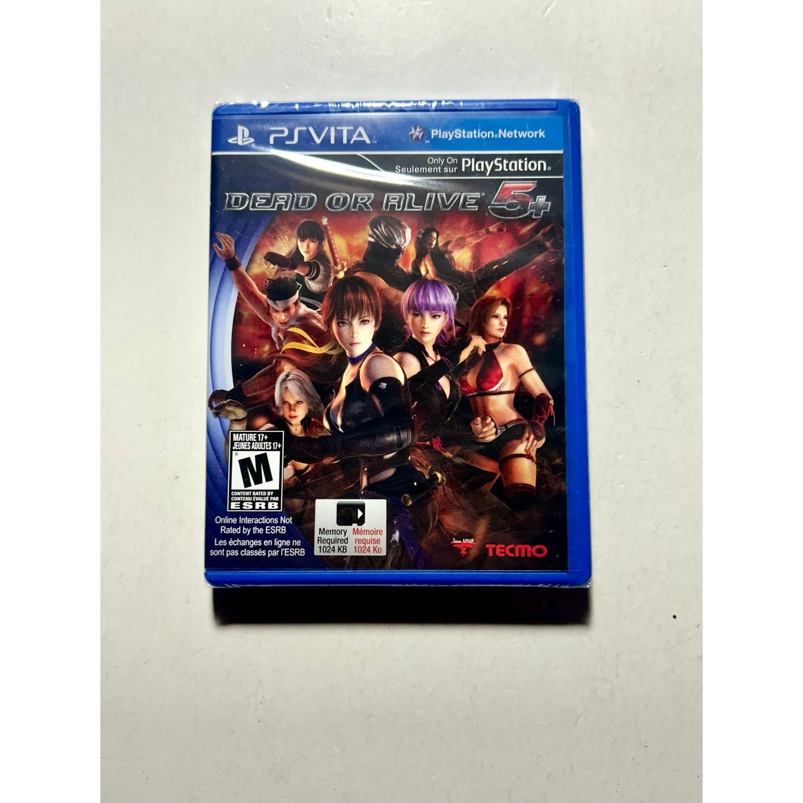 Dead or Alive 5 plus (PlayStation PS Vita)Works Brand New🔥No rips no tears