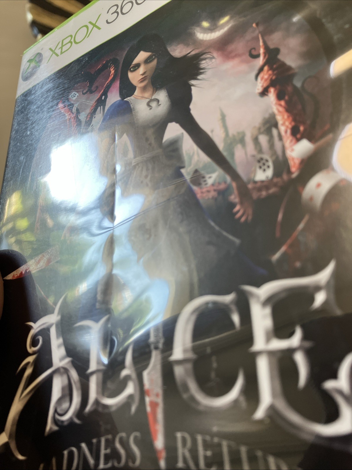 Alice: Madness Returns Xbox 360 CIB Complete W/ Manual & Insert Tested