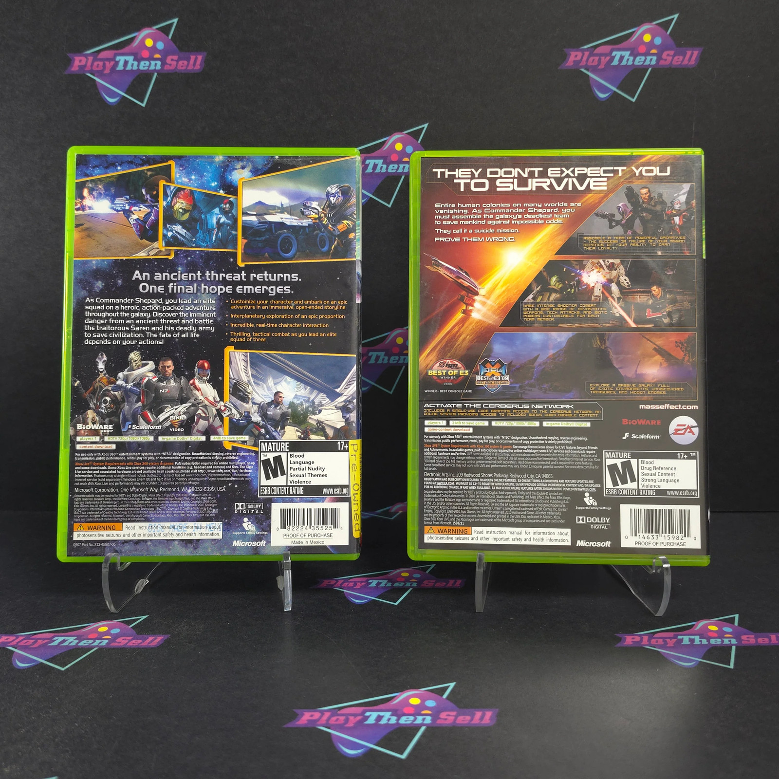 Mass Effect Collection (2-Game Lot) Xbox 360 Bundle – Very – 1 Year Warranty