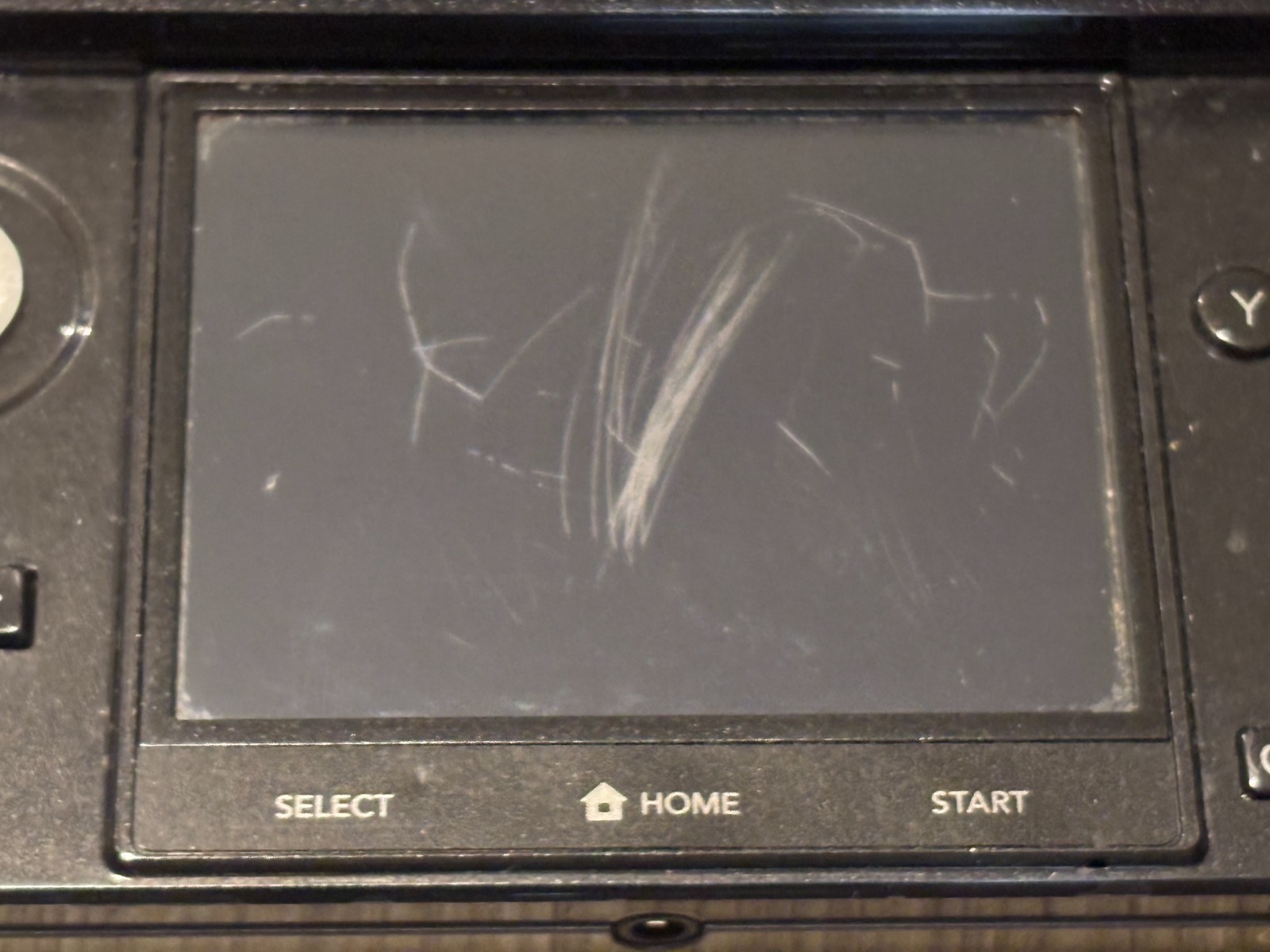 Nintendo 3DS Cosmo Black Handheld Console System Authentic Tested