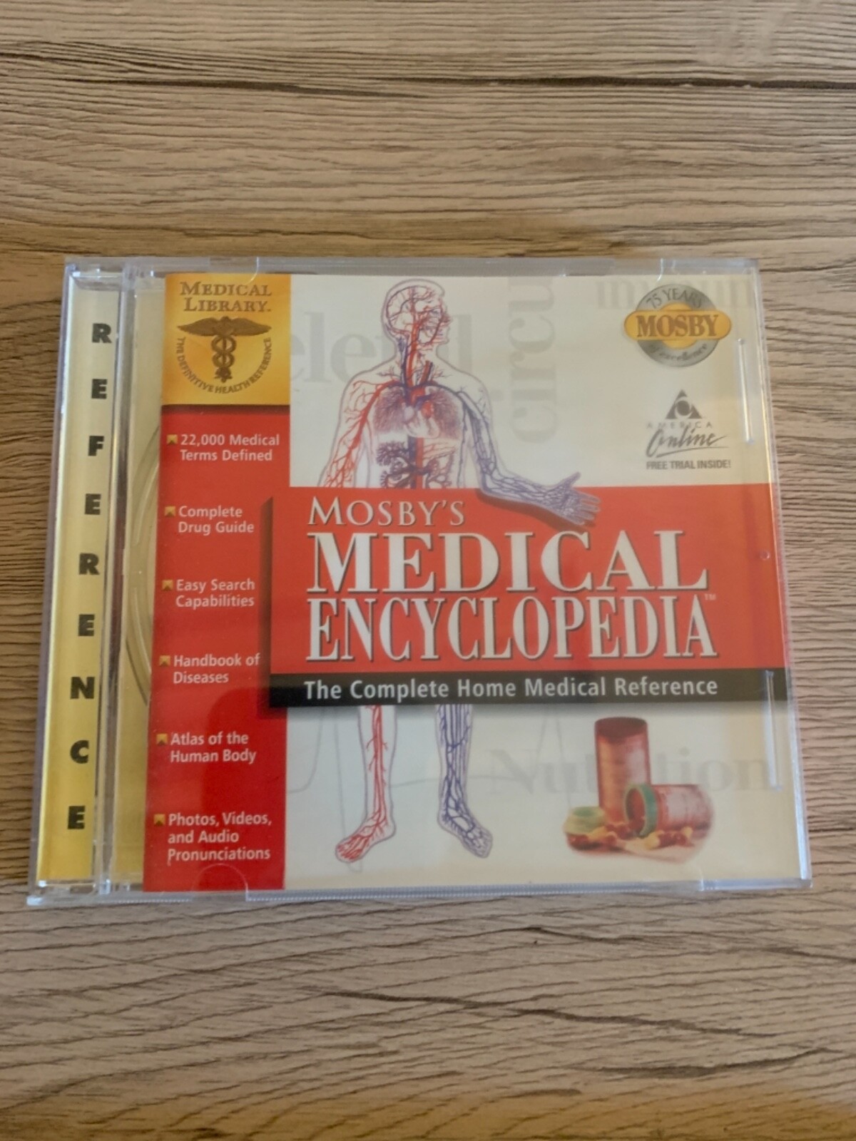 Mosbys medical encyclopedia tested VINTAGE PC GAMES~ Shelf00K