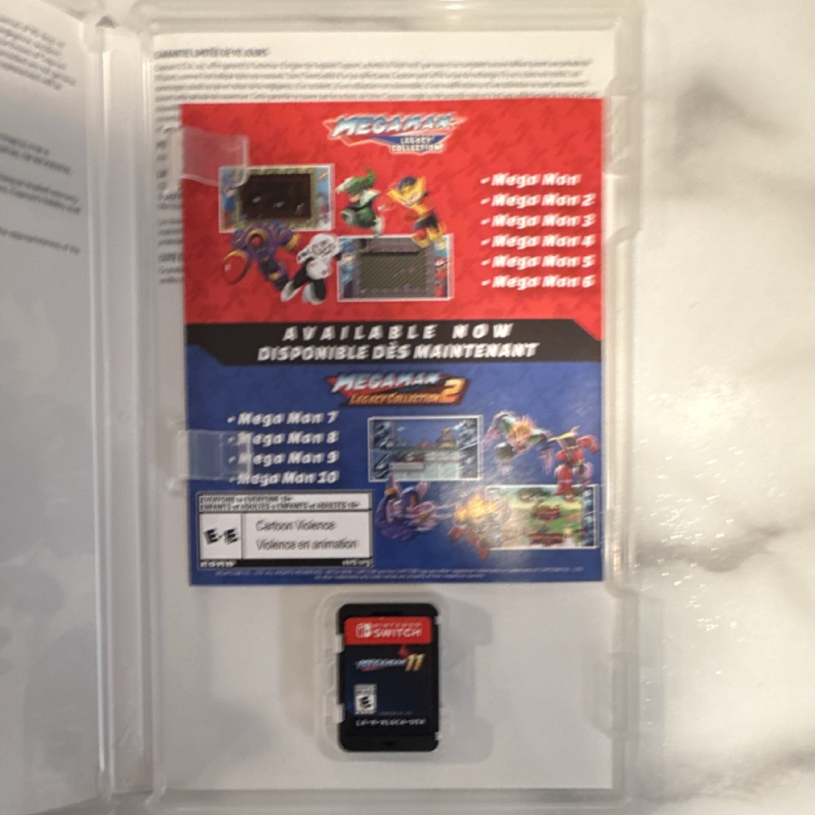 Mega Man 11 Nintendo Switch Capcom Action Platformer E10+ NTSC Time Trials 2018