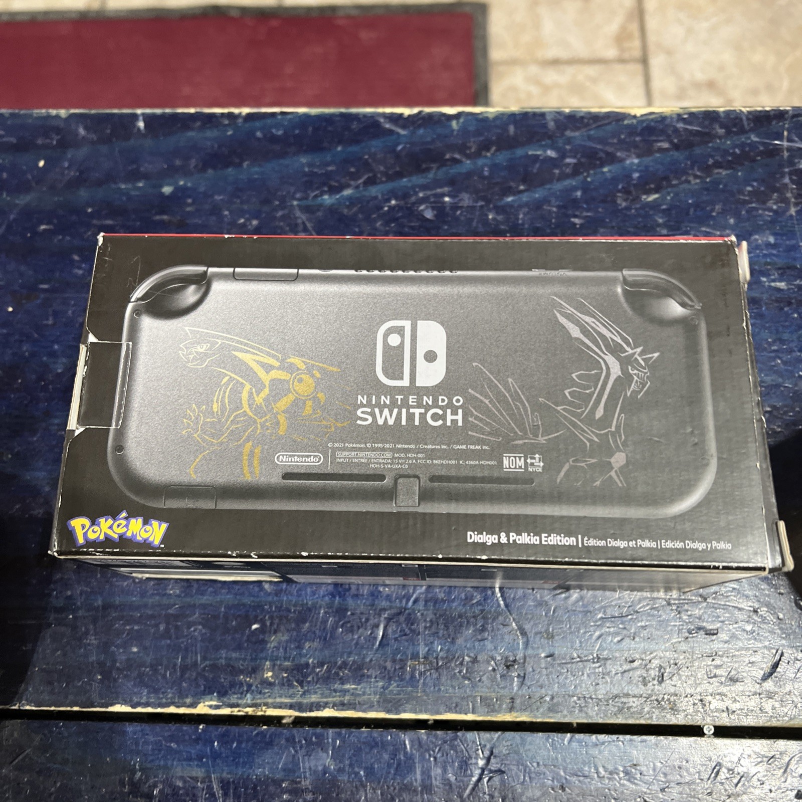 Nintendo Switch Lite Pokemon Dialga And Palkia Limited Edition, NEW
