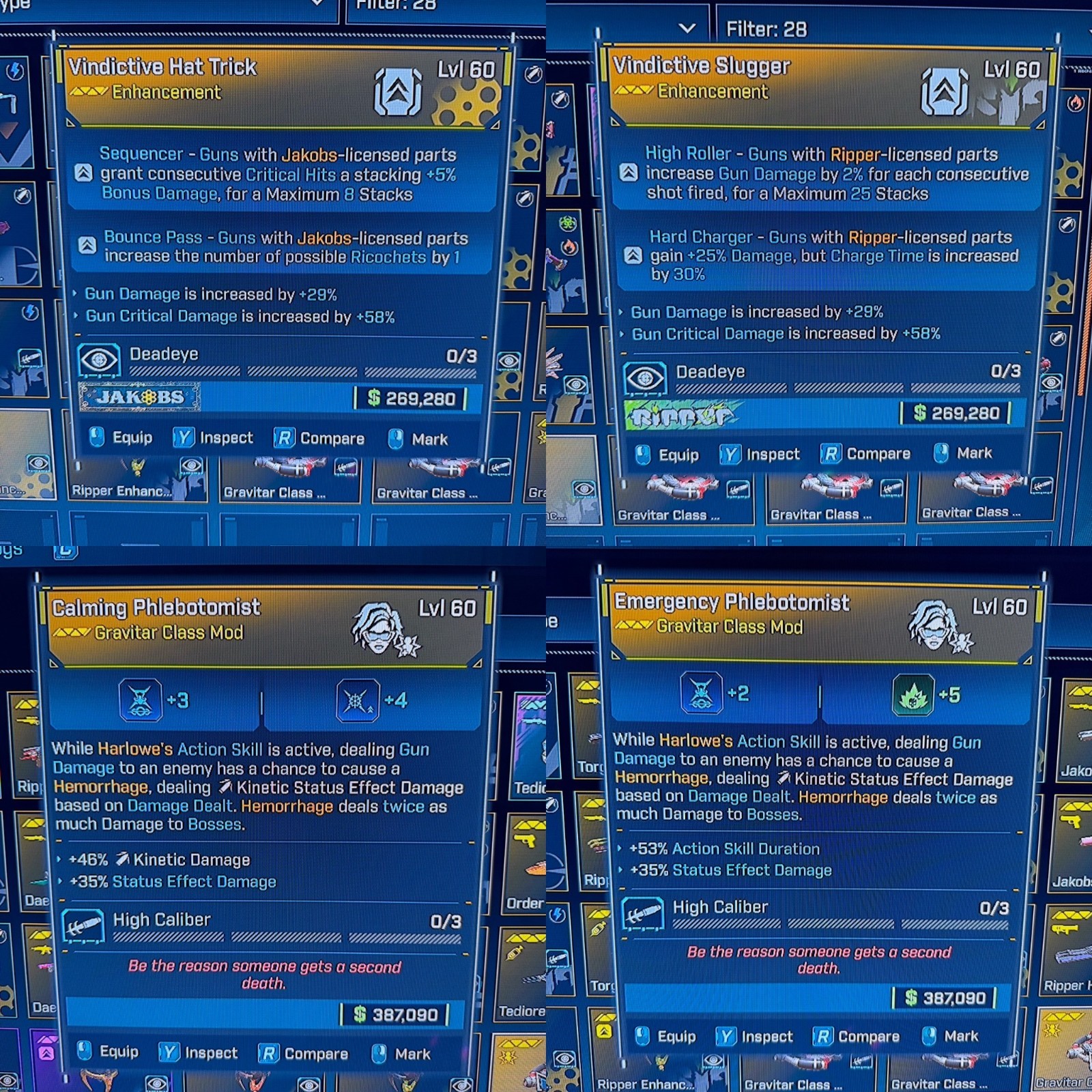 Borderlands 4✨ INFINI-CRIT 5.0 HARLOWE BUILD BEST GUN GEAR BL4 ✅PC-PS-XBOX✨MOXSY