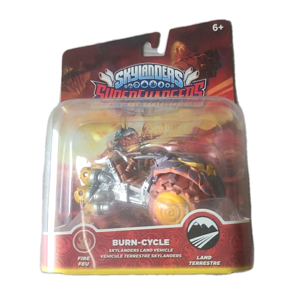 2015 Skylander Superchargers Figure Burn-Cycle Land Vehicle- **New**