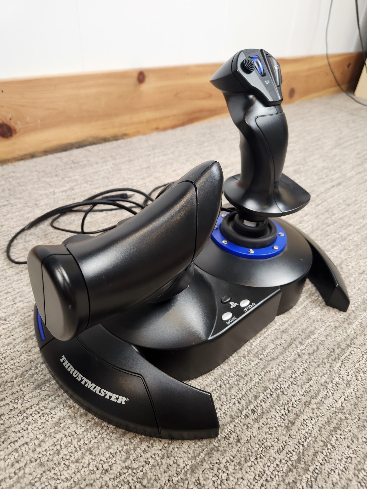 Thrustmaster T Flight Hotas 4 Playstation Test Works Flying Simulator Controller