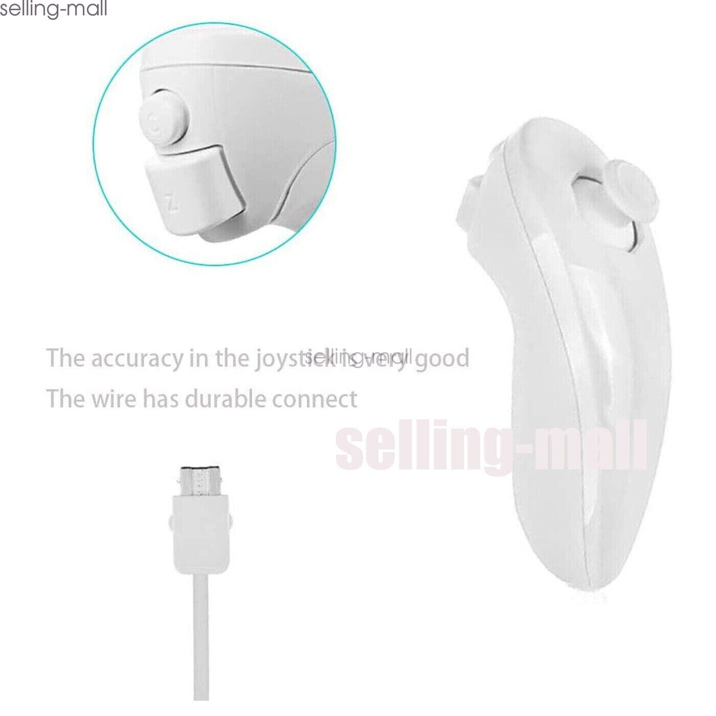Wii Remote Controllers Compatible for wii and Wii U with Built in Motion Plus