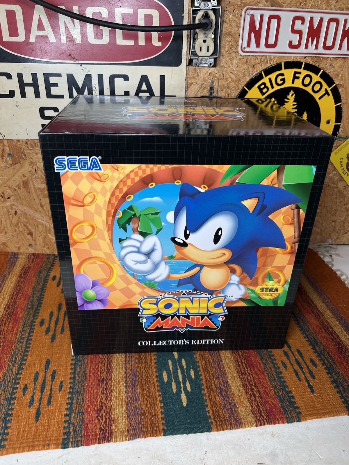 Sonic Mania Collector’s Edition PC Steam Complete In Box