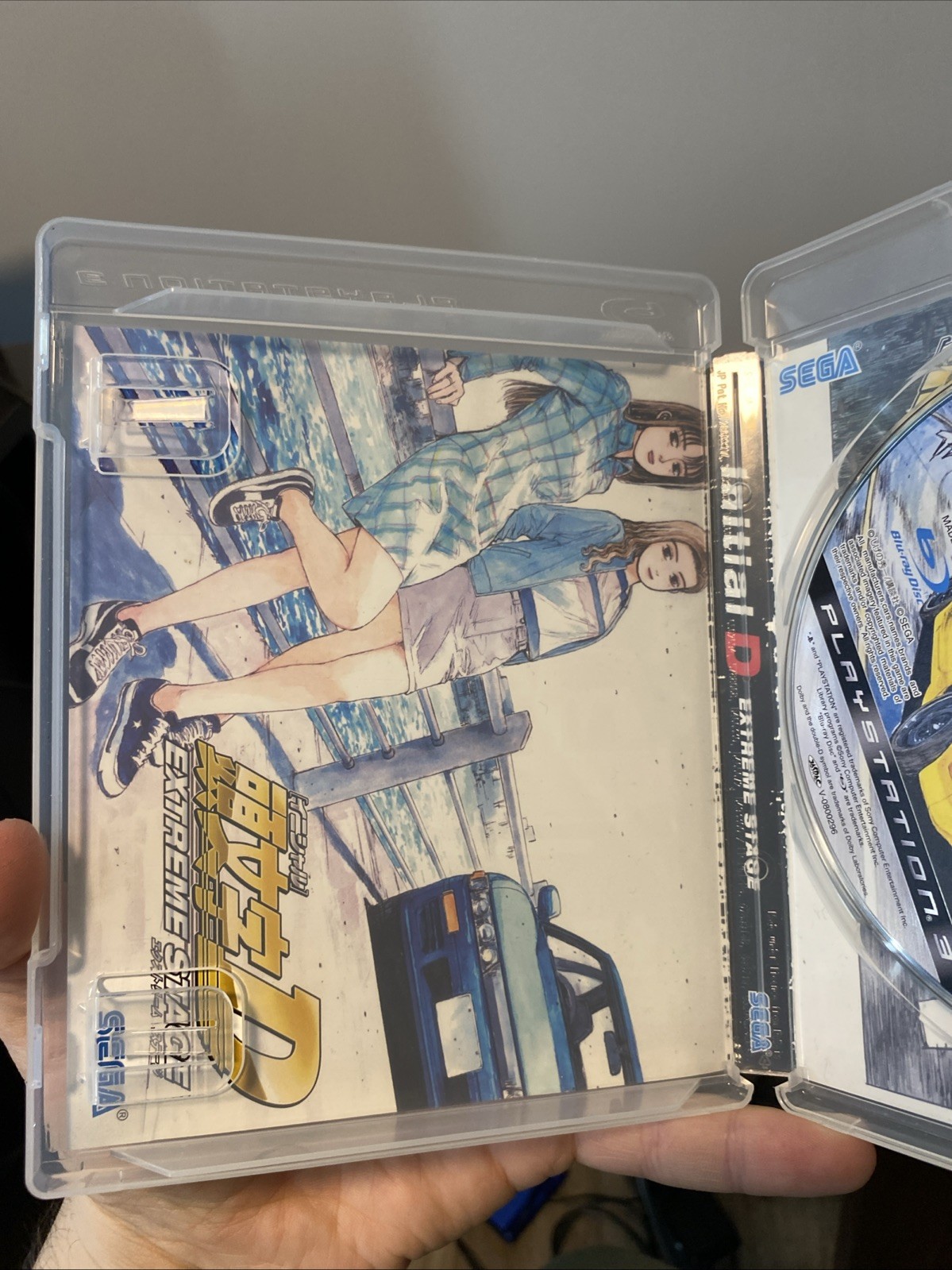 Initial D EXTREME STAGE PS3 PlayStation3 Sony Rare Asia Variant (Hong Kong)