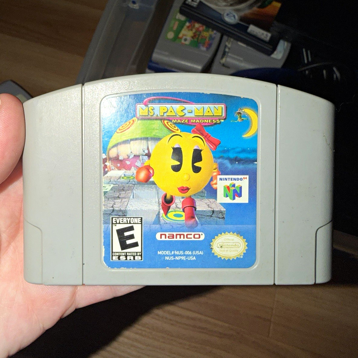NAMCO Ms. Pac-Man: Maze Madness (Pac-Man Series) Nintendo 64 N64 E NTSC-U/C
