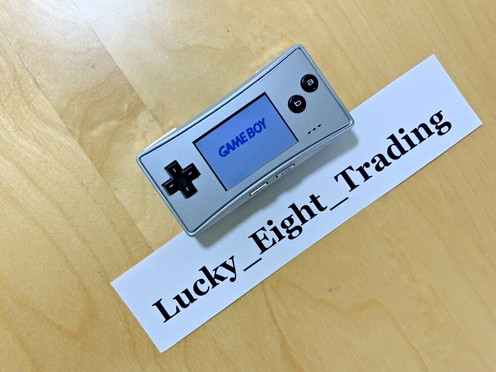 Nintendo Gameboy Micro Silver Console only [H]