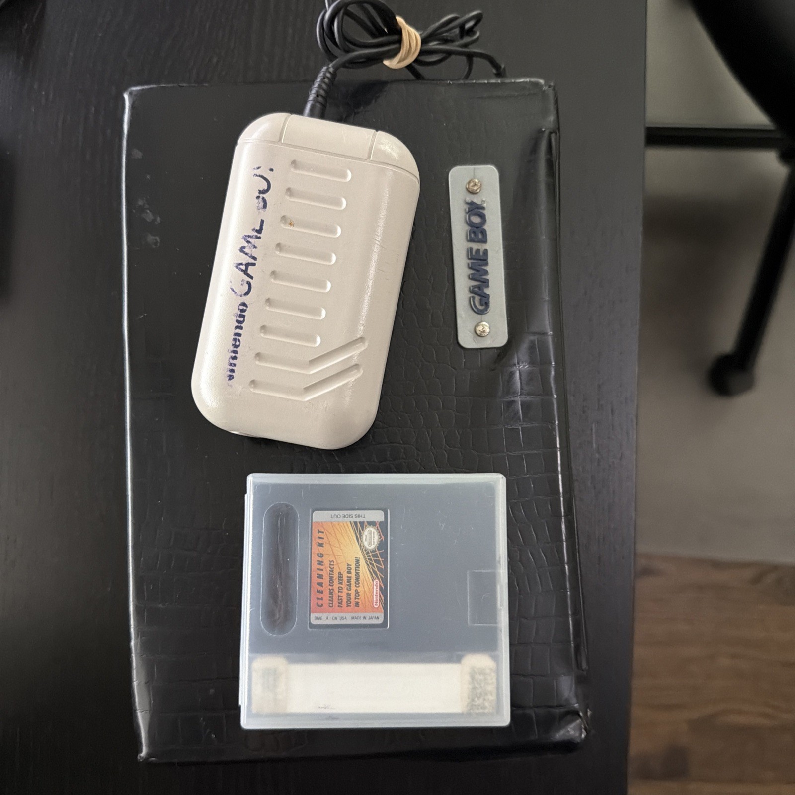 Game Boy Original Accessory Bundle – Carrying Case, Battery Pack, cleaning kit