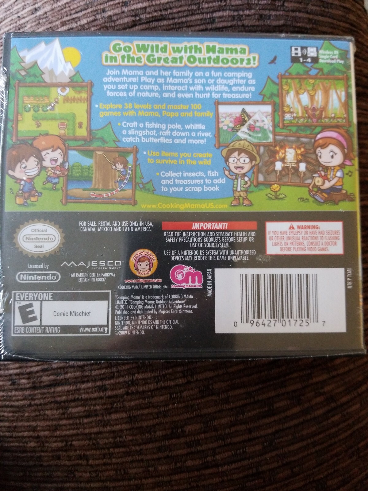 New Nintendo Ds Camping Mama Outdoor Adventures